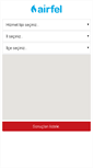 Mobile Screenshot of airfelbayileri.com